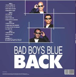 Bad Boys Blue - Back (2xLP, Green Vinyl). Новая запечатанная виниловая пластинка + ПОДАРОК