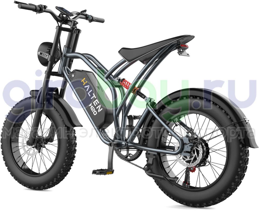 Электровелосипед HALTEN H20 (48V/20Ah) механический тормоз фото №3