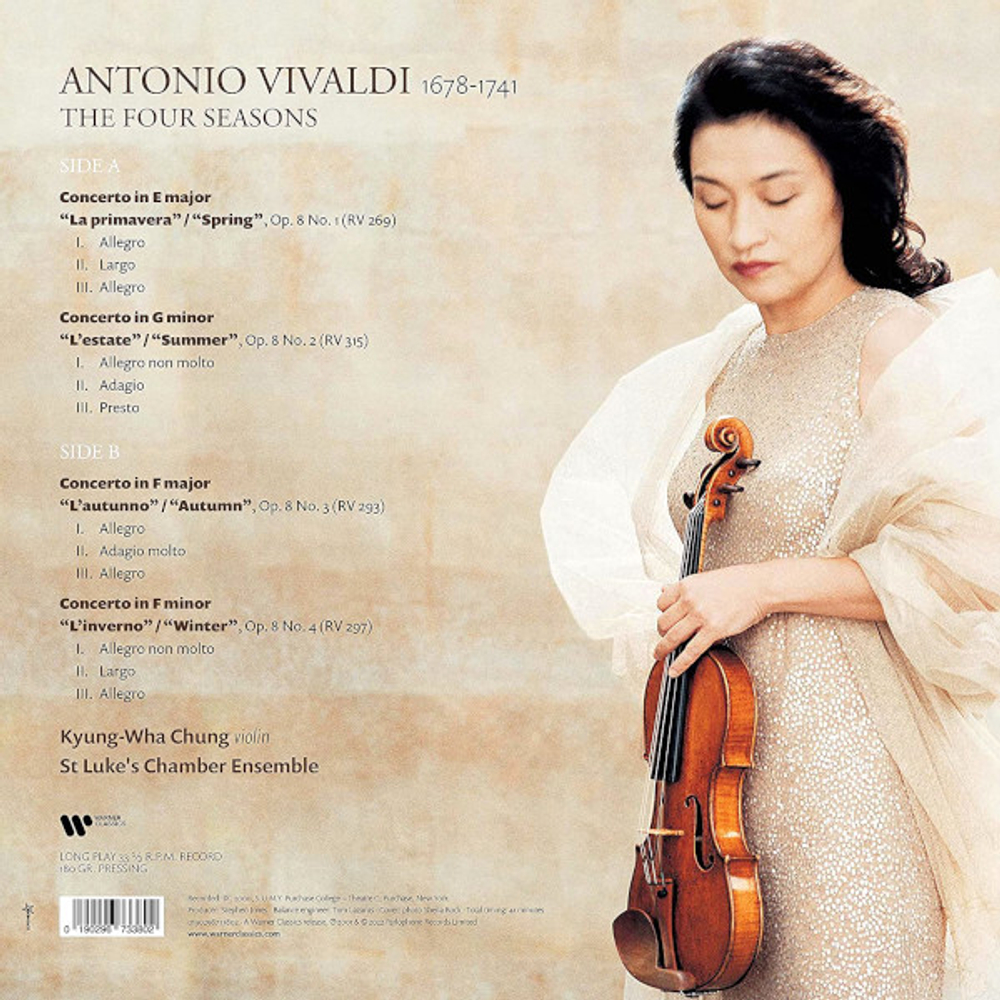Kyung Wha Chung, St Luke's Chamber Ensemble / Vivaldi: The Four Seasons (LP)