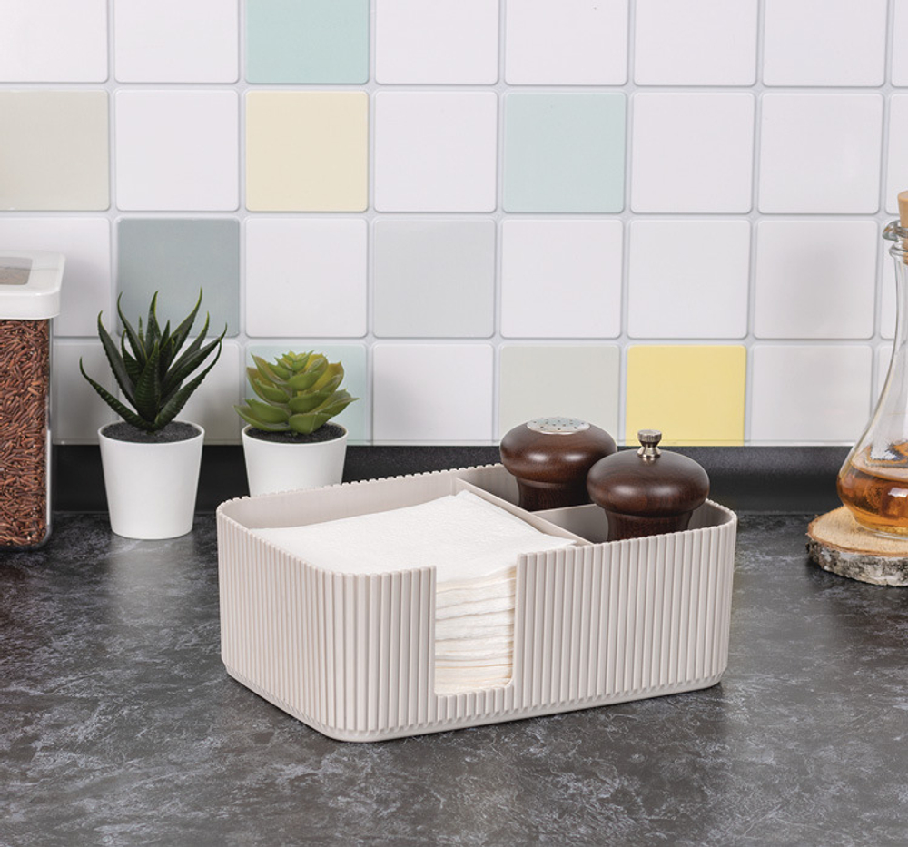 Салфетница СТРИП (3 секции) М1188