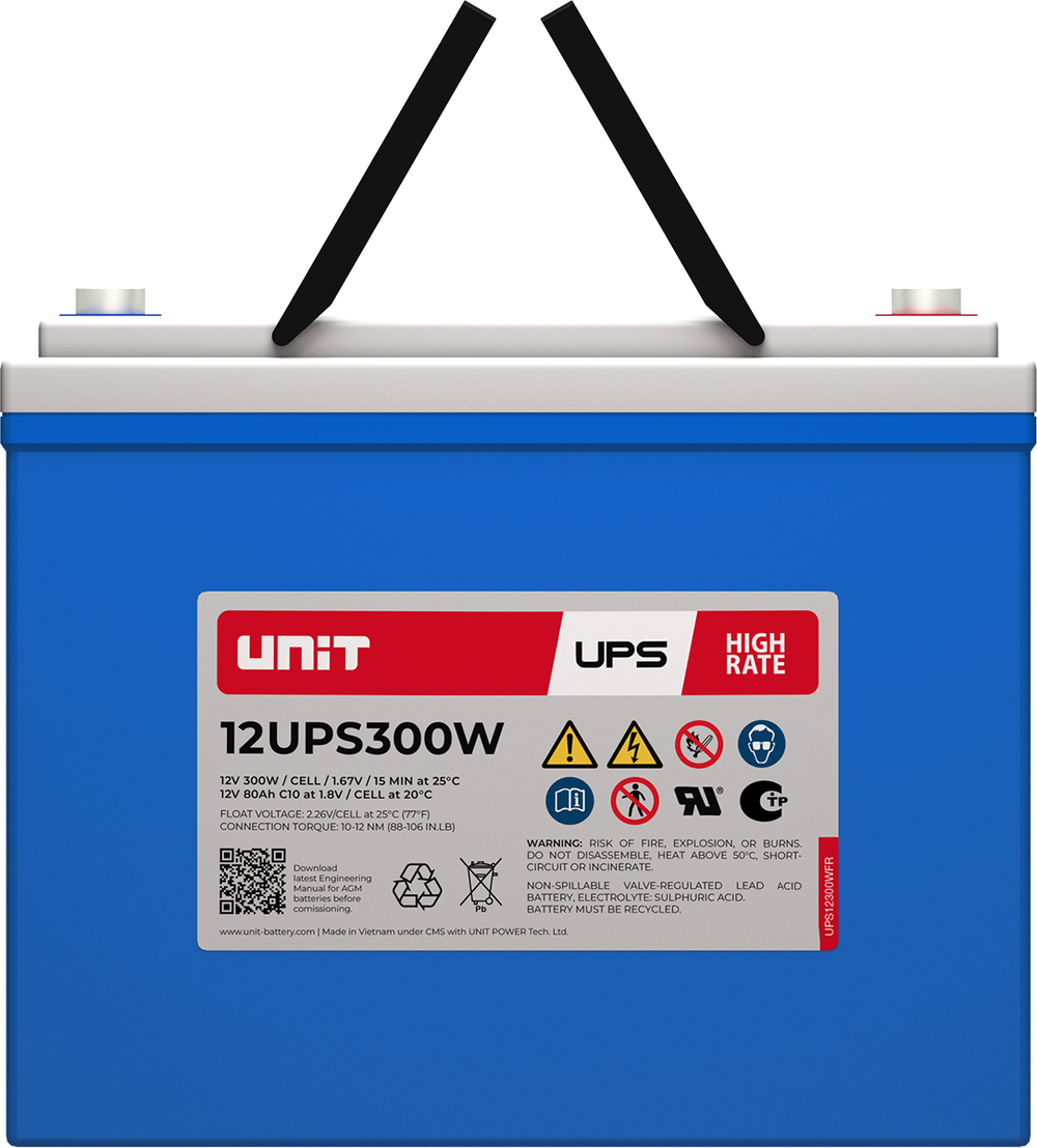 Аккумулятор UNIT 12UPS300W