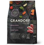 Grandorf Fresh Dog Potato корм сухой беззерновой для собак мелких пород утка,бататом