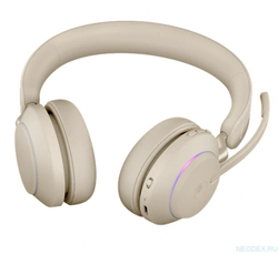 Jabra Evolve2 65 Stereo MS беспроводная гарнитура бежевая ( 26599-999-998 )