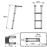 Трап телескопический, 3 ступени (10247354)