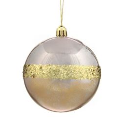 GAEM Набор из 12шт Украшение новогоднее Шар "Золотое кольцо Сатурна", D8 см L35 W26 H9 см D8 см