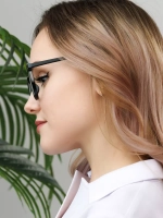 Очки для компьютера имиджевые защитные прозрачные нулевки