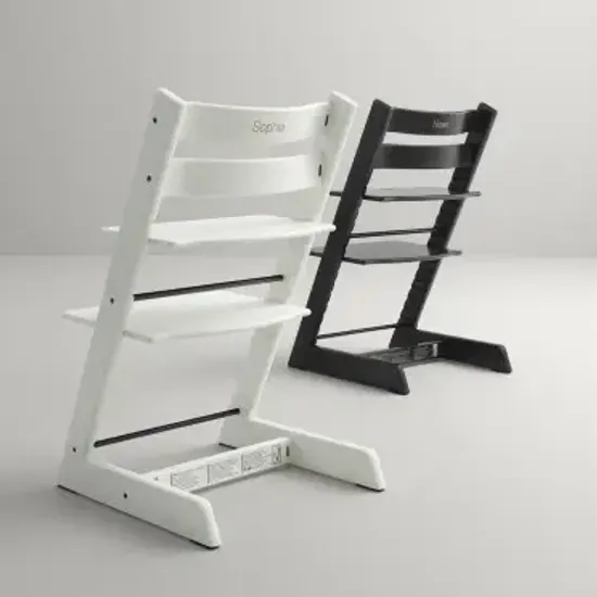 Стульчик для кормления STOKKE Tripp Trapp комплект 4 в 1 (White)