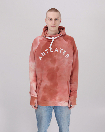 Худи ANTEATER Hoodie-Tie-Dye-Orange .