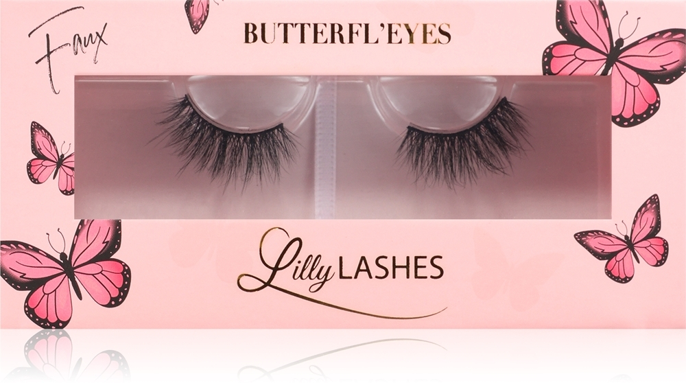 Lilly Lashes Butterfl'eyes Faux Mink Half Lash - накладные ресницы, 1 para