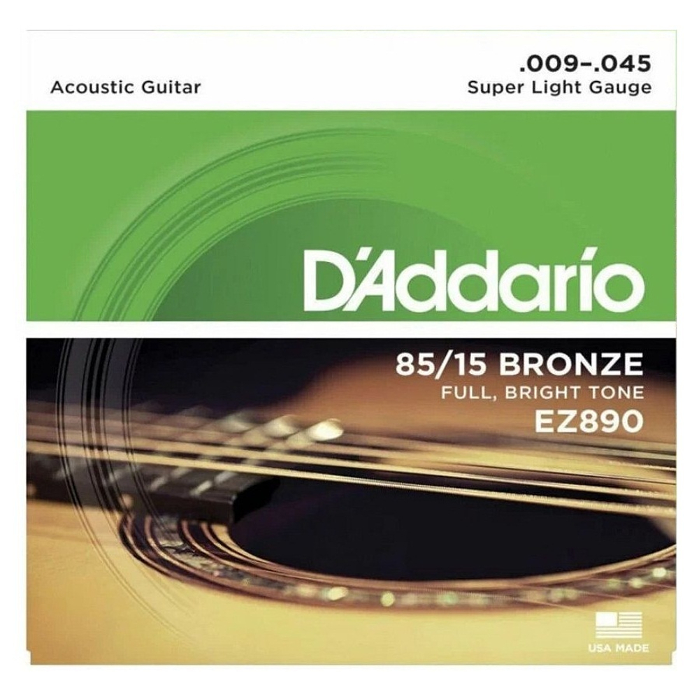 Струны для акустической гитары D'addario EZ890