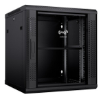 Шкаф настенный 19", 15U Cabcoil CC-WL-15.6.6-G-BK