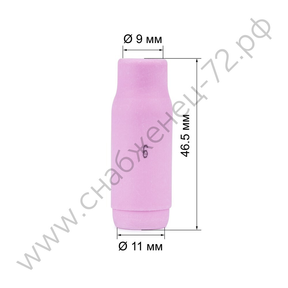 Varteg Cопло керам. 9,5мм №6 (701.0109/TC0004, пр-во FoxWeld/КНР)