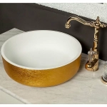 Раковина Armadi Art NeoArt Corian 41 819-G золото