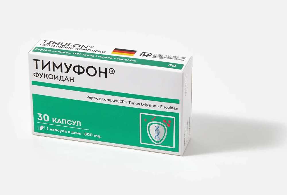 VEROVER PHARMA Тимуфон аминопептидный комплекс в капсулах, 30 шт