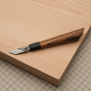 Скальпель с ручкой "Клык", ручка "Зебрано" // Wild Bull Tools