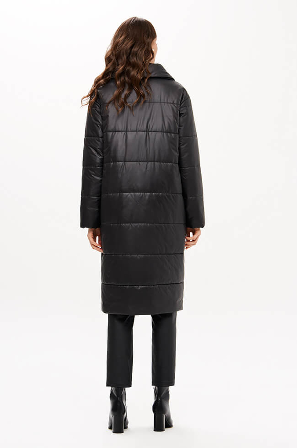 0116 Пальто женское (черный)