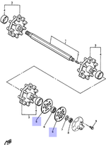 Обойма подшипника Yamaha 83R4755100
