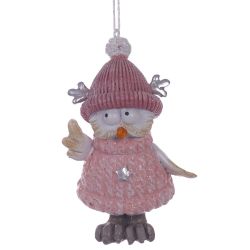 GAEM Фигурка декоративная подвесная "Сова", L5 W4,5 H10 см, 2в.