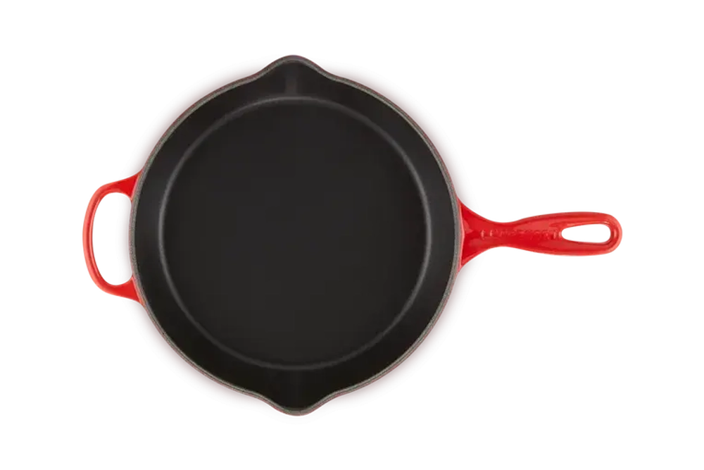 Le Creuset Сковорода Signature 26 см 2 л вишневая