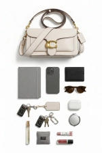 Сумка COACH Tabby 26 Shoulder Bag White