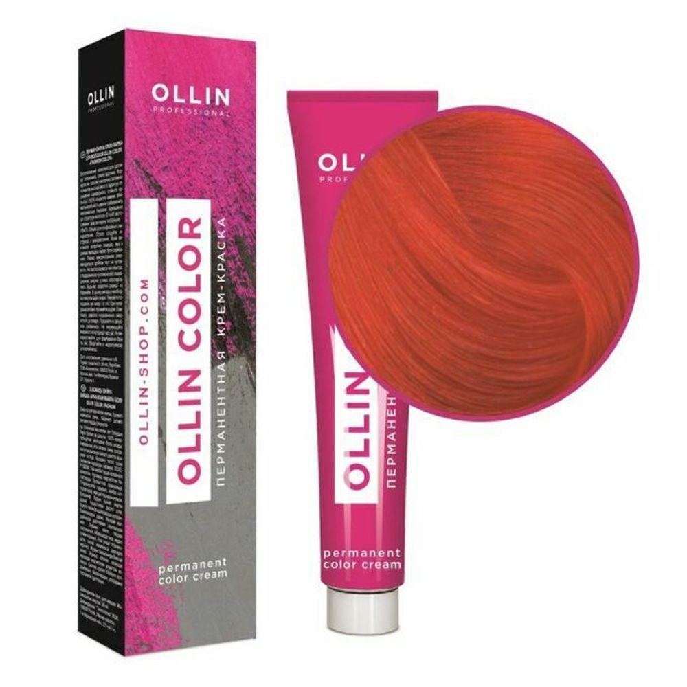 Безаммиачный стойкий краситель для волос «Корректор красный» 0/66, Ollin Color, 60 мл.