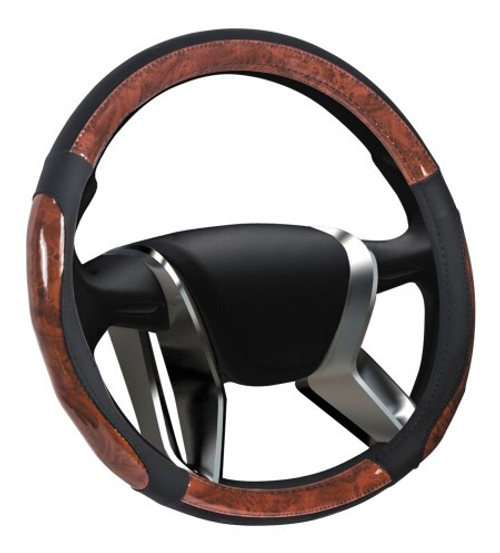 Оплетка руля M 37-38 см кожа  SENATOR OREGON  Дерево (AZARD)
