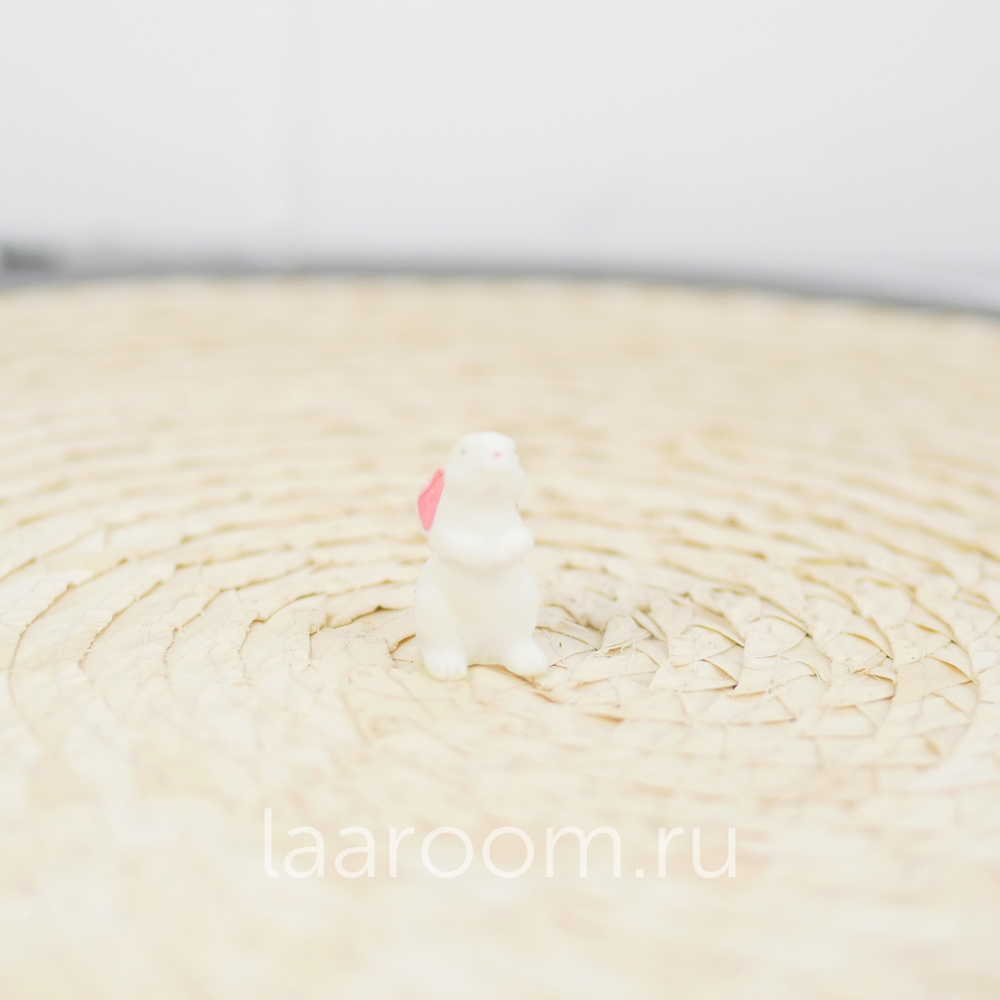 Фигурка для флорариума Зайчик стоячий