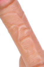 Телесный фаллоимитатор Lorn - 20 см. (Цвет: телесный)
