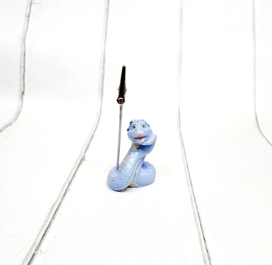 Держатель "Змейка", синяя