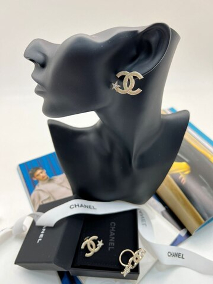 Серьги CHANEL