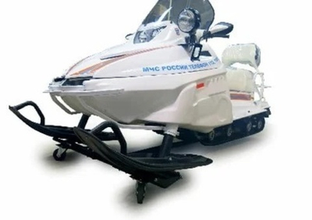 Подкат для снегохода с регулировкой по ширине лыж