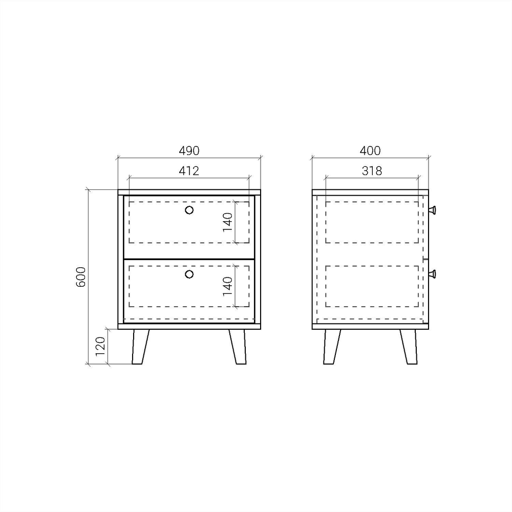 Прикроватная тумба TW010