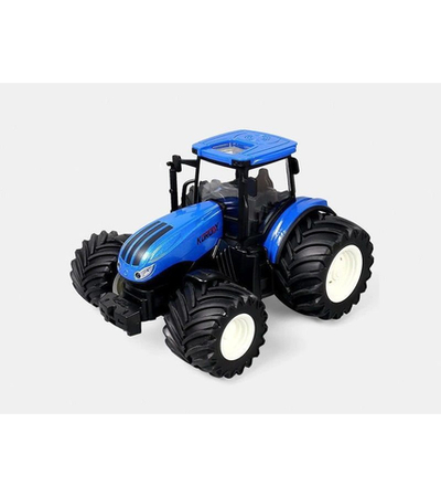 Р/У фермерский трактор Korody с сеноподборщиком, мет. кузов, широкие колеса 1/24 2.4G 6CH RTR