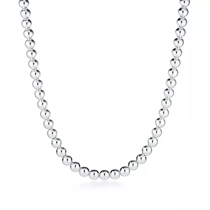 Колье из серебра 925, Tiffany 💠Hard Wear Ball 10mm