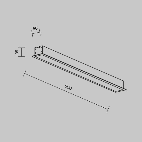 Линейный светильник Maytoni Technical LL313001