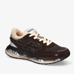 Комбинированные кроссовки Premiata Lauryn 7893М на меху