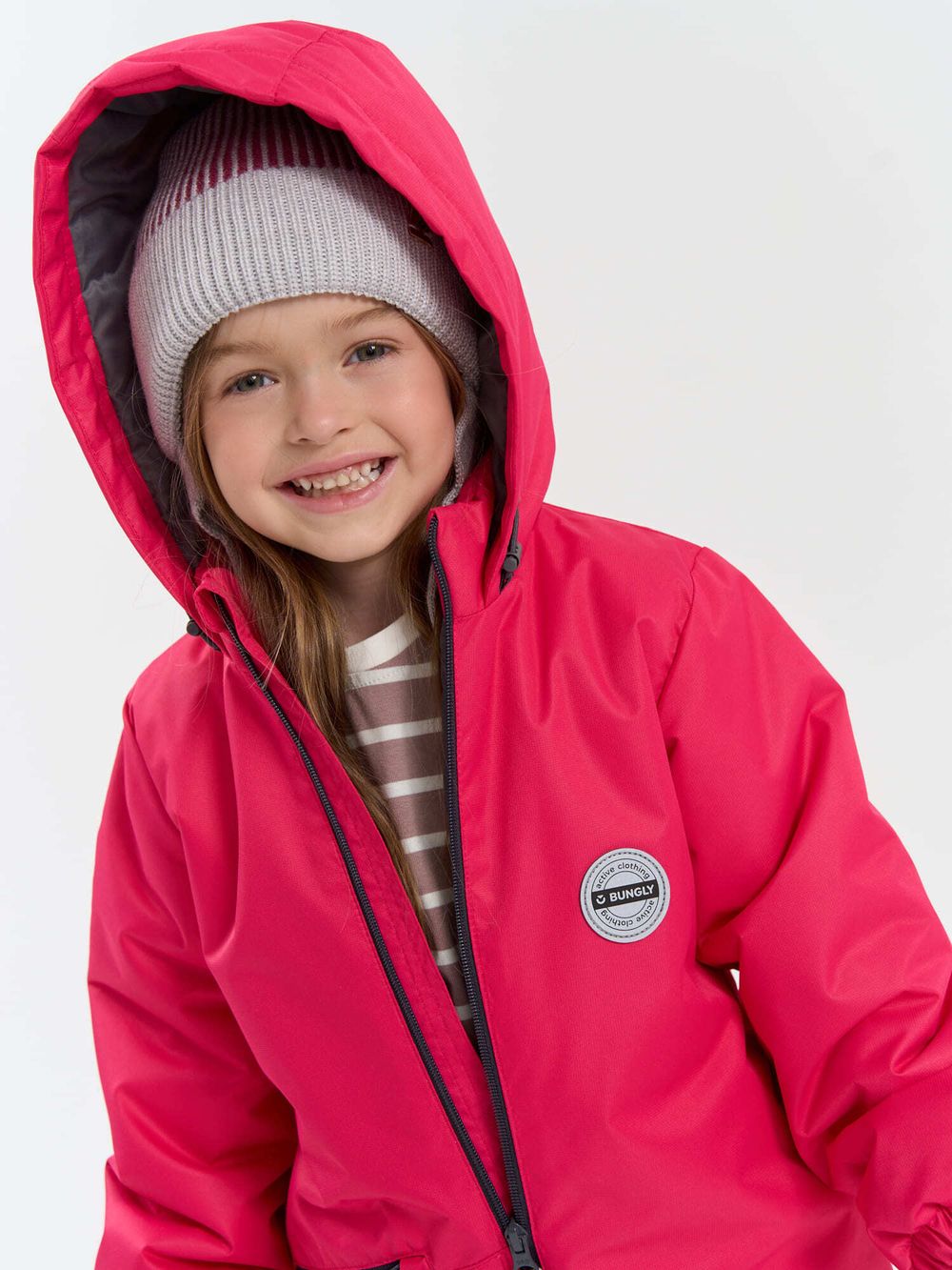 Комбинезон демисезонный мембранный "Фуксия"