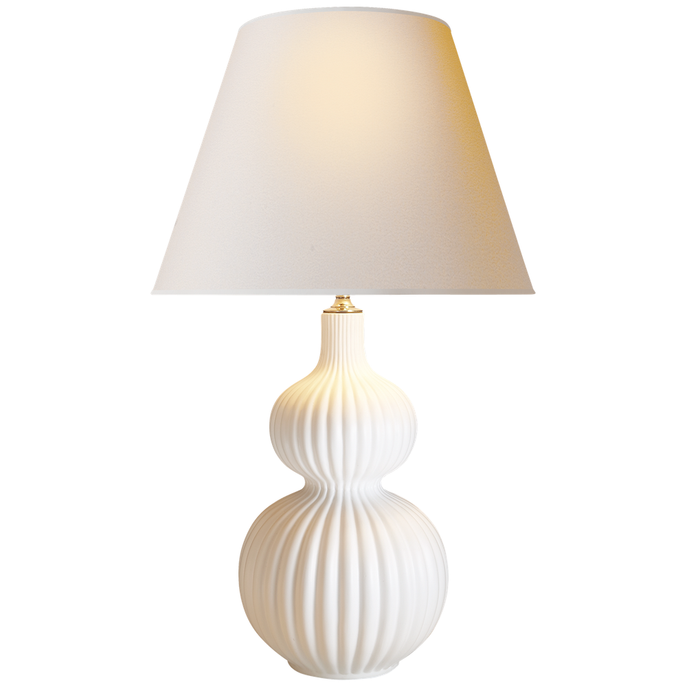 LUCILLE TABLE LAMP WITH NATURAL PAPER SHADE