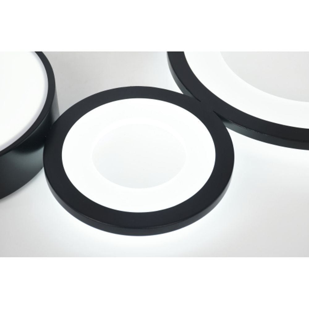 Светильник потолочный светодиодный Rivoli Aliona 6161-201 LED 110 Вт 3000 - 6000 К с пультом | Rivoli