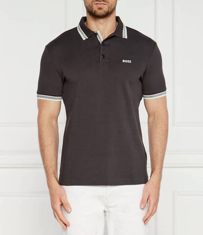 Поло Paddy BOSS GREEN - графитовый(50469055)