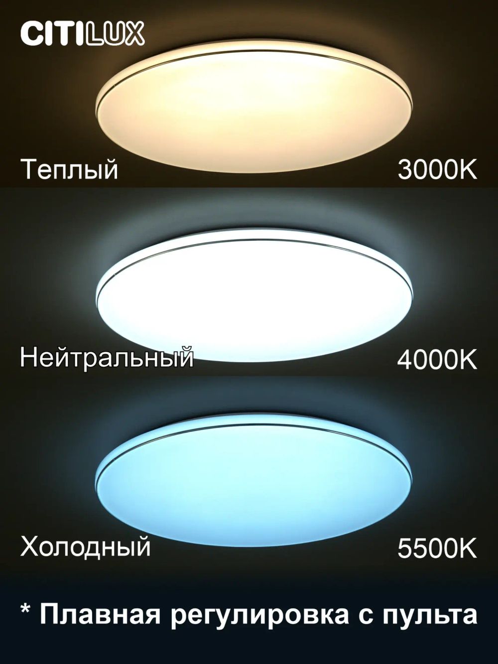 Citilux Лаконика CL725900G LED RGB Светильник с пультом