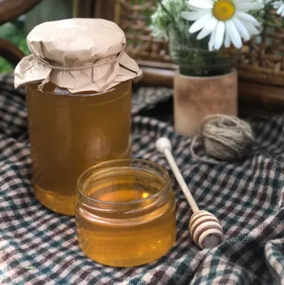 Фотография Липовый мед с гречихой / 1,2 кг купить в магазине Афлора
