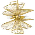 728163 Люстра ZETA 6х40W E14 ЗОЛОТО