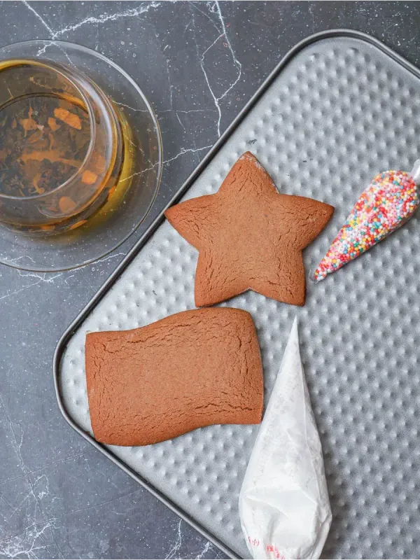 Набор для росписи на 23 февраля: цифра, танк, звезда, флаг