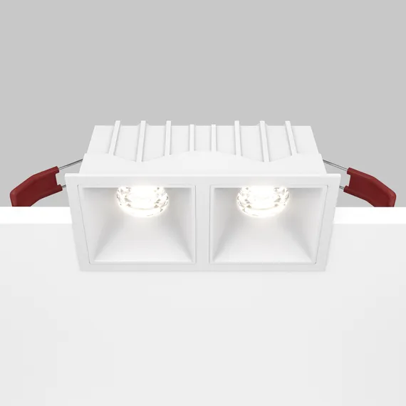 Встраиваемый светильник Альфа / Alfa LED 20 Вт 4000 К 36° с функцией диммирования Technical dl043-02-10w4k-d-sq-w