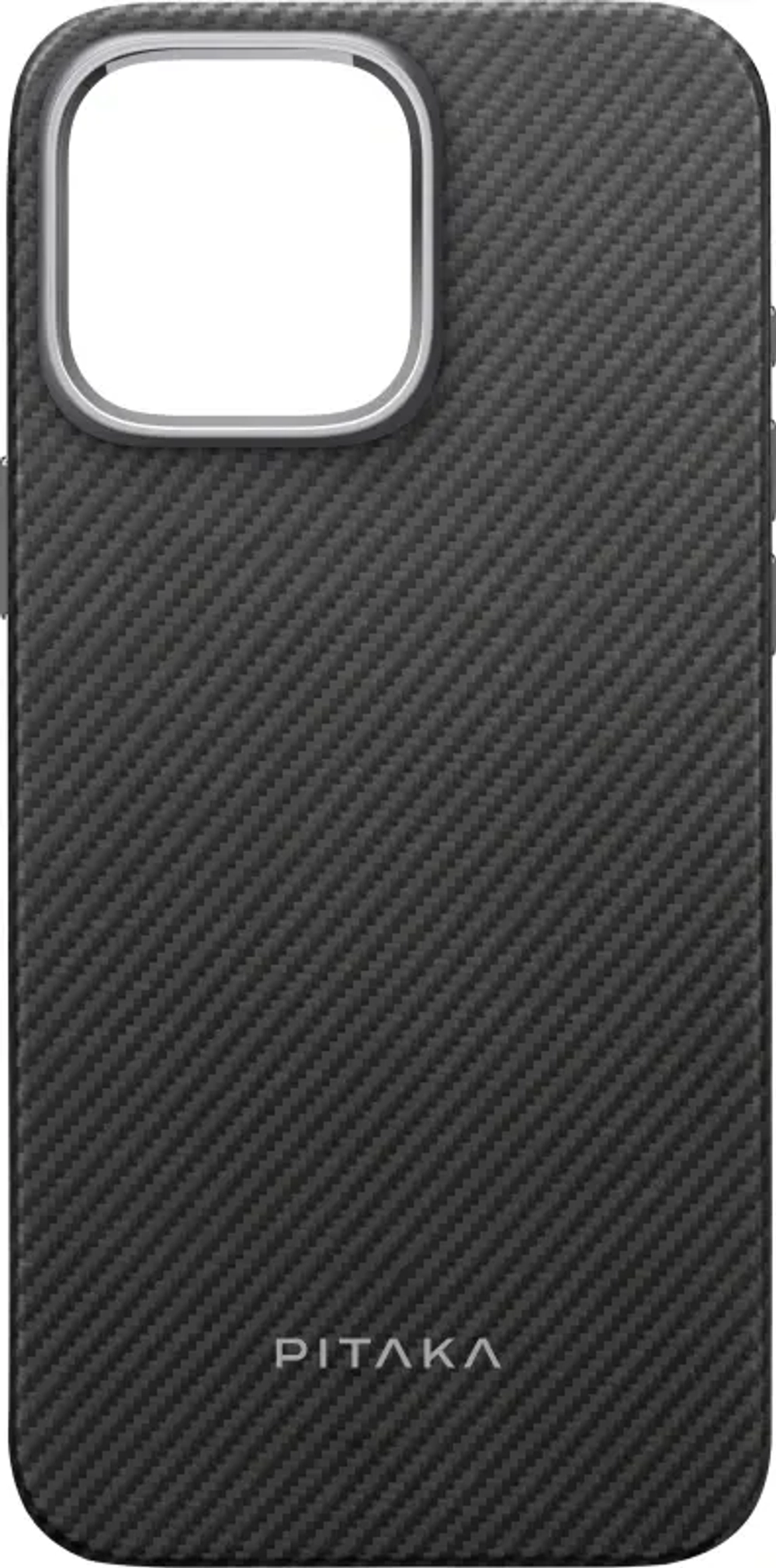 Чехол Pitaka для iPhone 16 Pro Military-Grade Protective Case, Black/Gray (KI1601PPA)