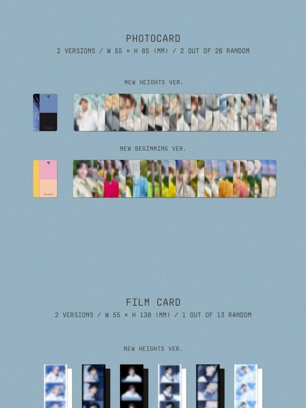 Альбом SEVENTEEN - SECTOR 17 4th Album Repackage RANDOM Version