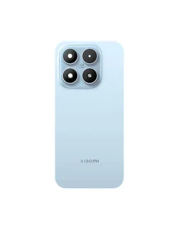 Задняя крышка для Xiaomi 17 голубая (Blue) со стеклом камеры