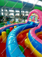 Надувная полоса "Попкорн"