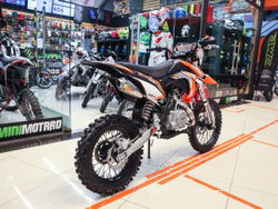 Питбайк PROGASI SMART 4 125CC ORANGE 17/14 (Полуавтоматическая КПП)